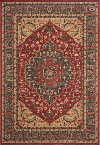 Safavieh Mahal MAH621C Navy/Red Area Rug 