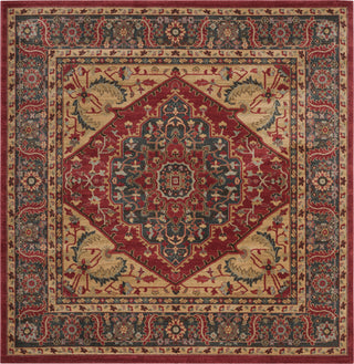 Safavieh Mahal MAH621C Navy/Red Area Rug 