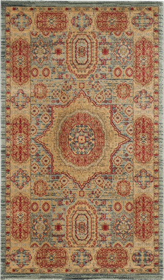 Safavieh Mahal MAH622C Navy/Red Area Rug 