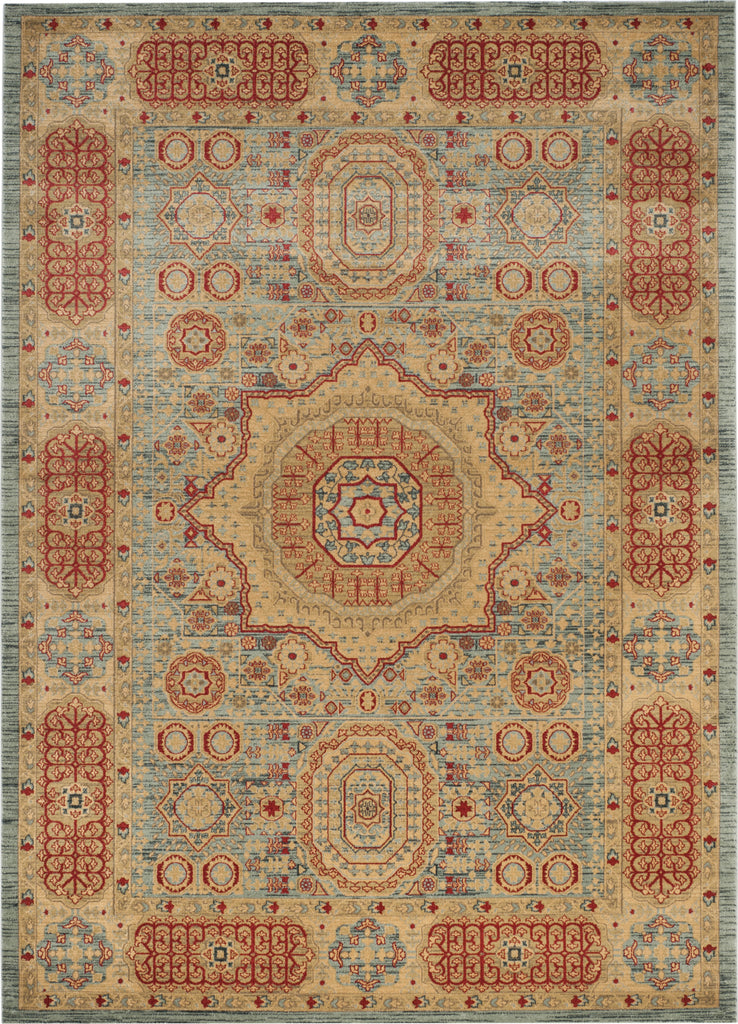 Safavieh Mahal MAH622C Navy/Red Area Rug main image