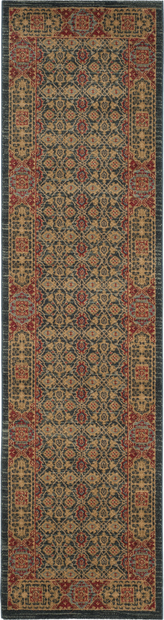 Safavieh Mahal MAH623K Light Blue/Red Area Rug 