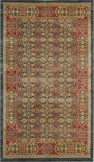 Safavieh Mahal MAH623K Light Blue/Red Area Rug 