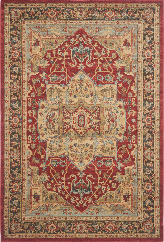 Safavieh Mahal MAH625B Natural/Navy Area Rug main image