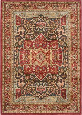 Safavieh Mahal MAH625D Red/Red Area Rug 