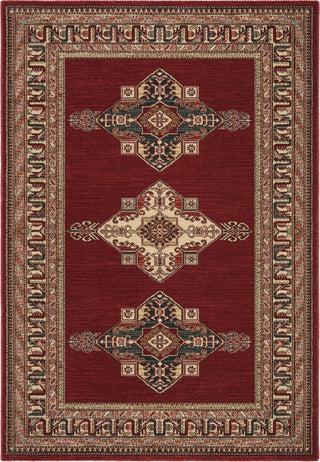 Safavieh Mahal MAH628Q Red/Creme Area Rug main image