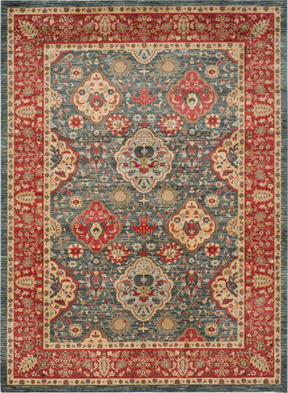 Safavieh Mahal MAH655C Navy/Red Area Rug 