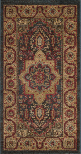 Safavieh Mahal MAH656E Navy/Natural Area Rug 