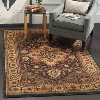 Safavieh Mahal MAH656E Navy/Natural Area Rug  Feature