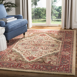 Safavieh Mahal MAH678A Creme/Red Area Rug Lifestyle Image