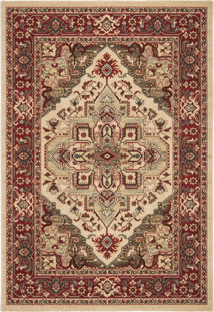 Safavieh Mahal MAH678A Creme/Red Area Rug main image