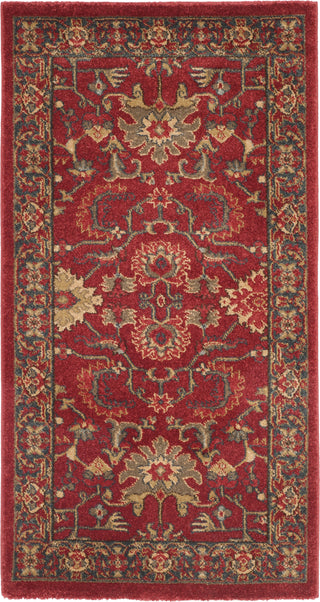 Safavieh Mahal MAH693F Red/Navy Area Rug 