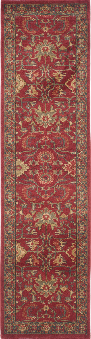 Safavieh Mahal MAH693F Red/Navy Area Rug 