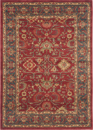 Safavieh Mahal MAH693F Red/Navy Area Rug 