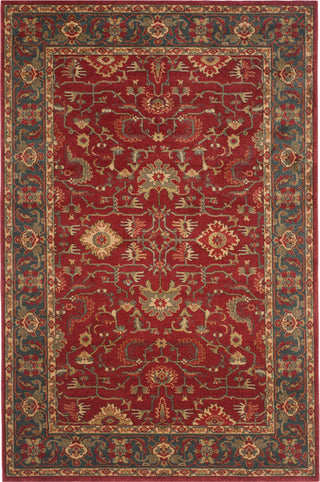 Safavieh Mahal MAH693F Red/Navy Area Rug main image