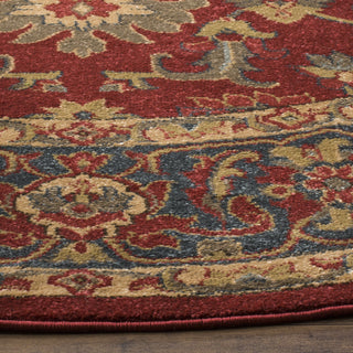 Safavieh Mahal MAH693F Red/Navy Area Rug 