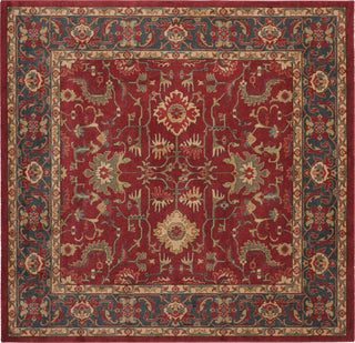 Safavieh Mahal MAH693F Red/Navy Area Rug 