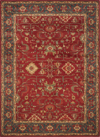 Safavieh Mahal MAH693F Red/Navy Area Rug 