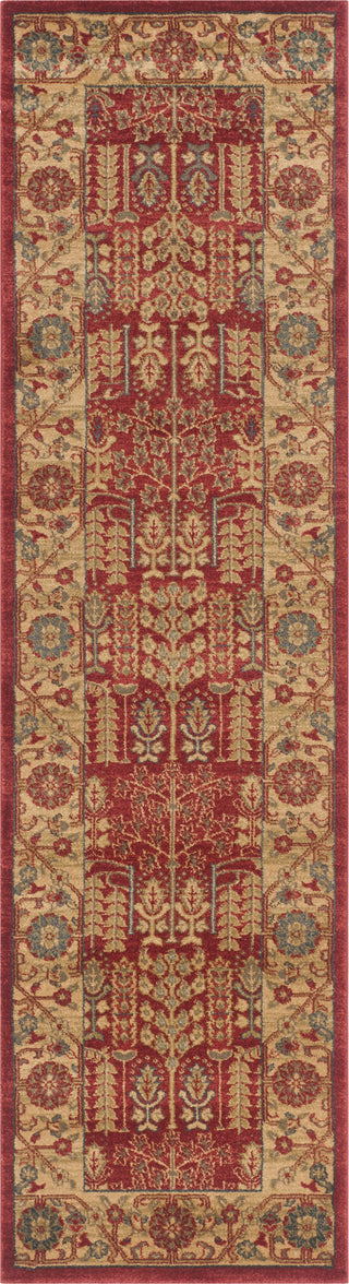 Safavieh Mahal MAH697A Red/Natural Area Rug 