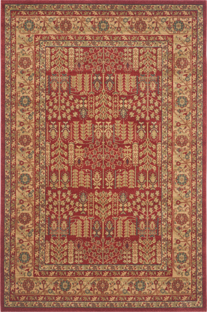 Safavieh Mahal MAH697A Red/Natural Area Rug main image