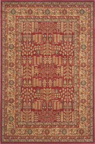 Safavieh Mahal MAH697A Red/Natural Area Rug main image