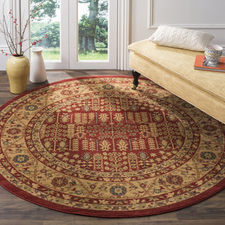 Safavieh Mahal MAH697A Red/Natural Area Rug 