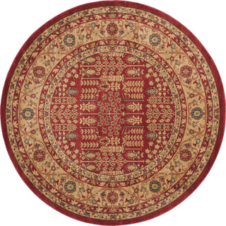 Safavieh Mahal MAH697A Red/Natural Area Rug 