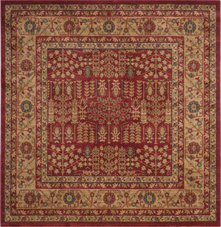 Safavieh Mahal MAH697A Red/Natural Area Rug 