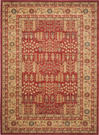 Safavieh Mahal MAH697A Red/Natural Area Rug 