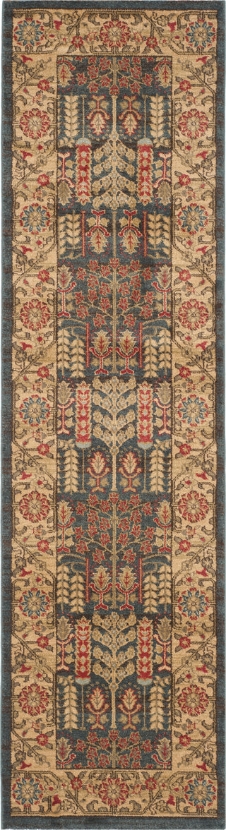 Safavieh Mahal MAH697E Navy/Natural Area Rug 