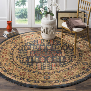 Safavieh Mahal MAH697E Navy/Natural Area Rug 