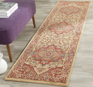 Safavieh Mahal MAH698A Red/Natural Area Rug 