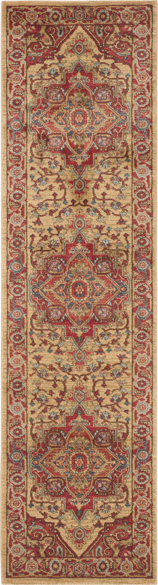 Safavieh Mahal MAH698A Red/Natural Area Rug 