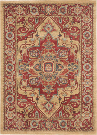 Safavieh Mahal MAH698A Red/Natural Area Rug 