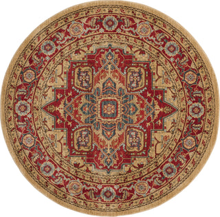 Safavieh Mahal MAH698A Red/Natural Area Rug 