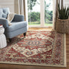 Safavieh Mahal MAH698C Creme/Red Area Rug Lifestyle Image Feature