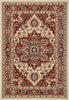 Safavieh Mahal MAH698C Creme/Red Area Rug main image