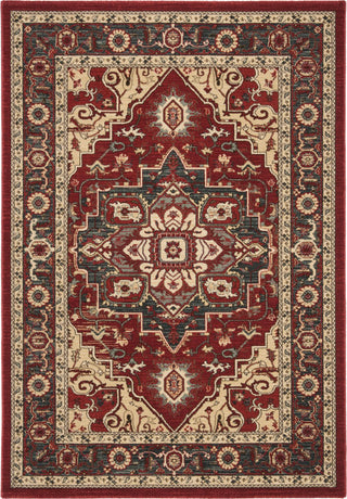 Safavieh Mahal MAH698Q Red/Creme Area Rug main image