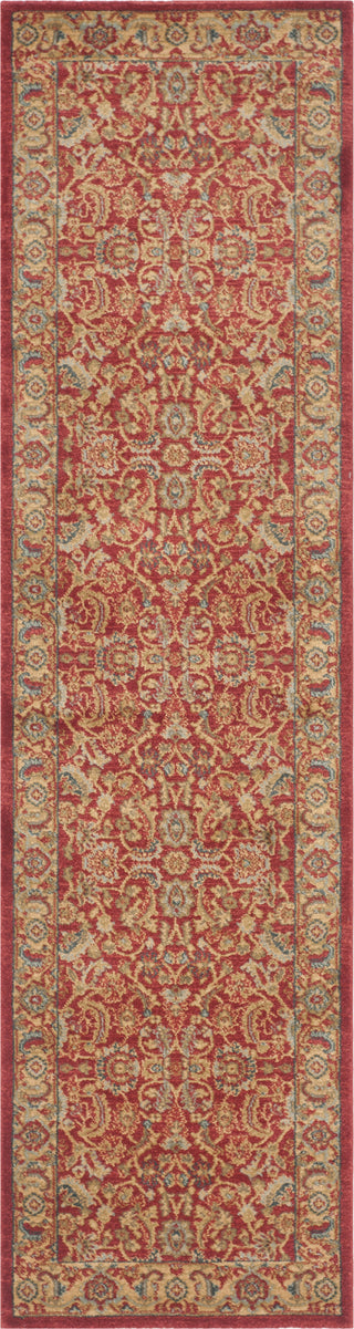 Safavieh Mahal MAH699A Red/Natural Area Rug 