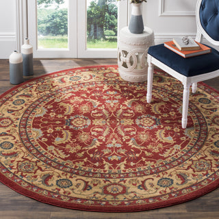 Safavieh Mahal MAH699A Red/Natural Area Rug 