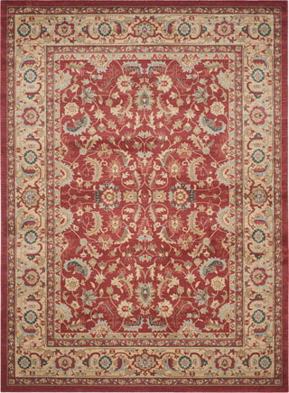 Safavieh Mahal MAH699A Red/Natural Area Rug 