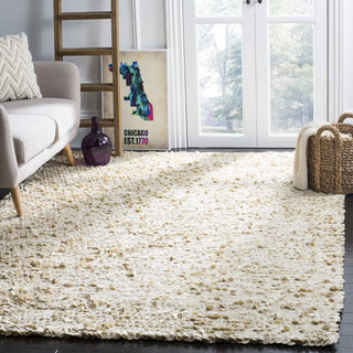 Safavieh Manhattan Shag Ivory Area Rug Room Scene Feature