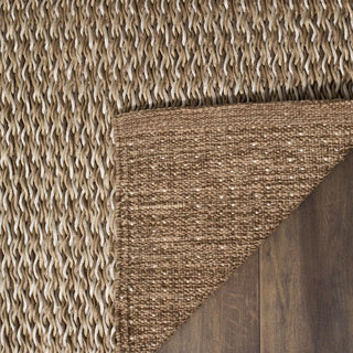 Safavieh Manhattan Shag Beige/Brown Area Rug Backing