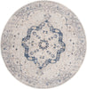 Safavieh Marseille 400 MAR412N Navy/Ivory Area Rug Round Image