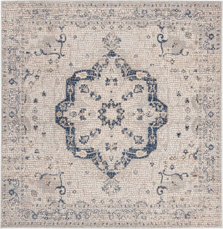 Safavieh Marseille 400 MAR412N Navy/Ivory Area Rug Square Image