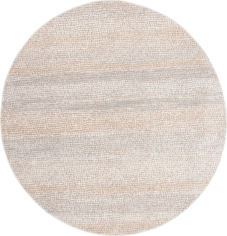 Safavieh Marseille 400 MAR413G Silver/Ivory Area Rug Round Image