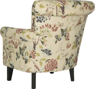 Safavieh Hazina Club Chair Multi Print Furniture 