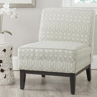 Safavieh Armond Chair Silver and Cream Furniture  Feature