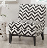 Safavieh Armond Chair Black and White Furniture 