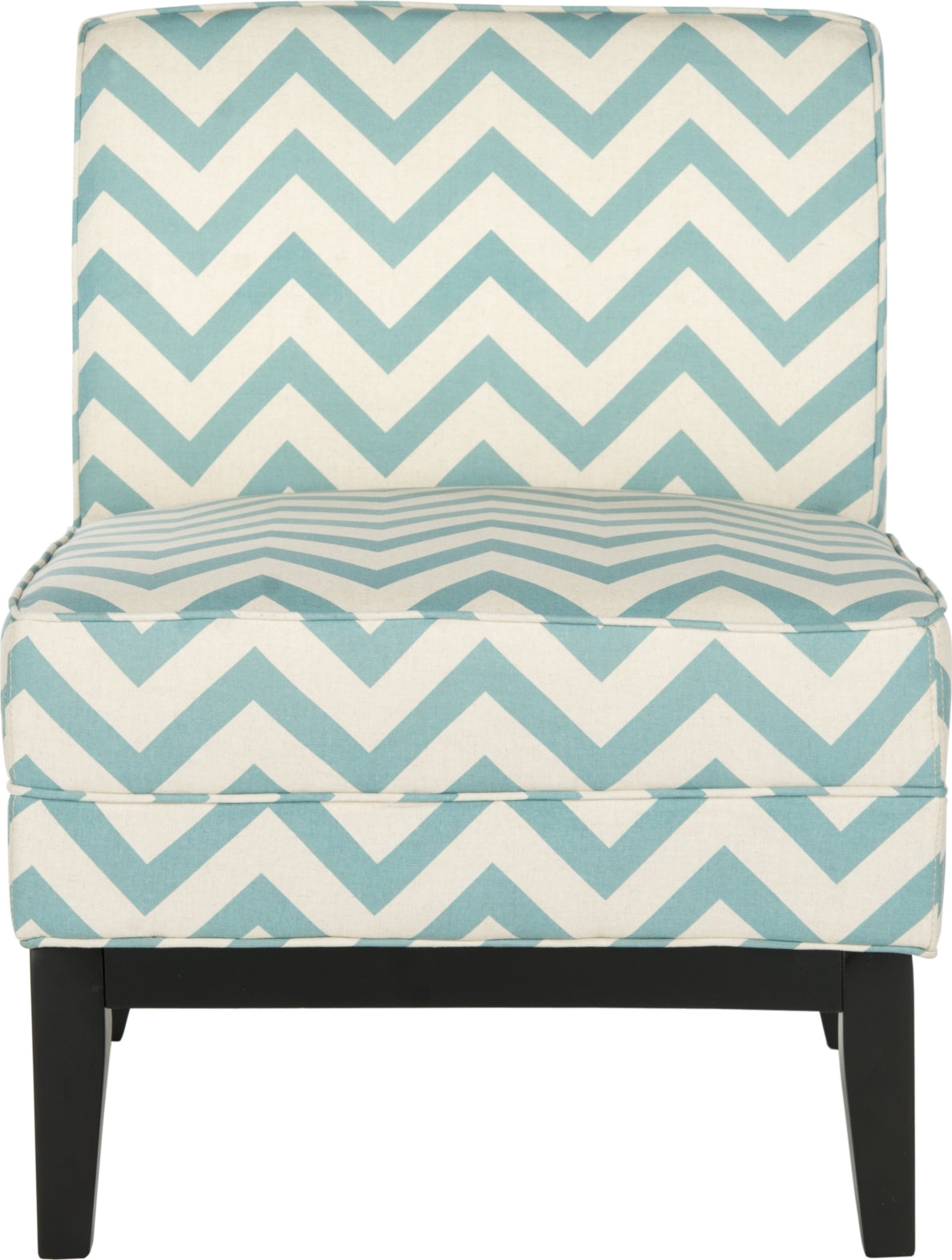 Safavieh Armond Chair Blue and White Furniture main image