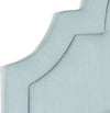 Safavieh Kerstin Sky Blue Arched Headboard Bedding 